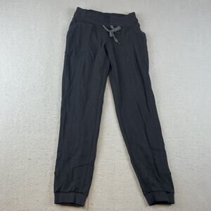 Lululemon Ready to Rulu High Rise Womens Sz 4 Joggers Black